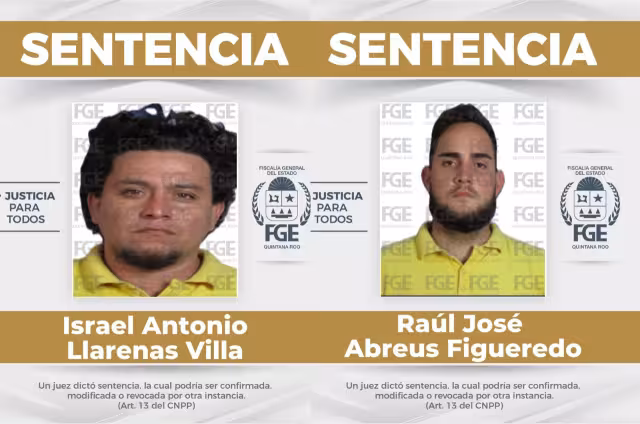 Israel Antonio y Raúl José fueron condenados por el crimen que cometieron.