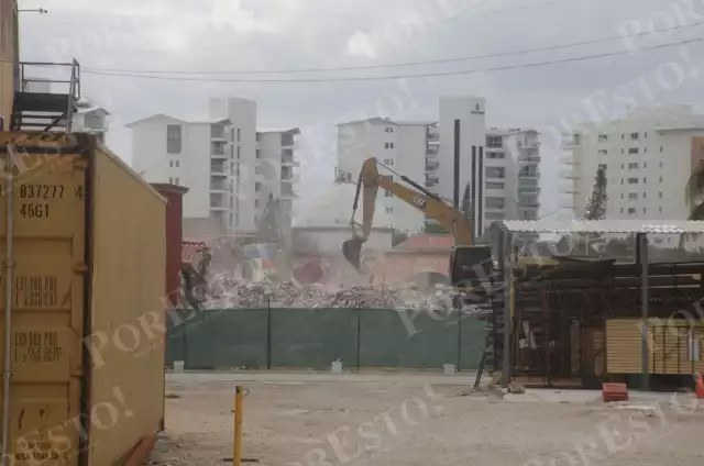 La zona no presenta su mejor aspecto actualmente a los visitantes y locales.