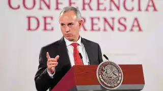 López-Gatell dijo que esta tendencia a la baja se mantendrá mientras se tengan altas jornadas de vacunación