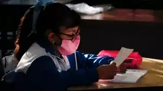 El trabajo consiste en enseñar a estudiantes de preescolar, primaria y secundaria de los centros educativos del CONAFE