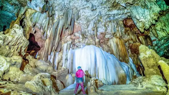 Las Grutas Chocantes miden más de tres kilómetros