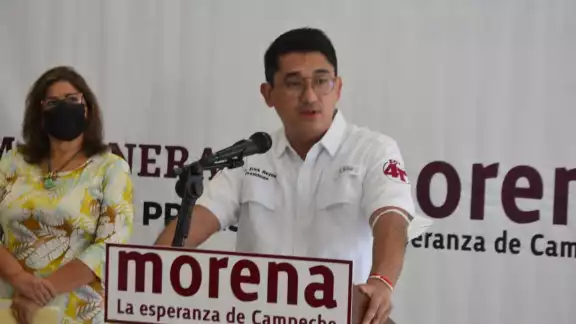 El presidente de Morena en Campeche habló sobre el tema de la impunidad El presidente de Morena en Campeche habló sobre el tema de la impunidad