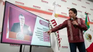 Mario Delgado informó sobre el gasto que las corcholatas hicieron en su visita  a los estados