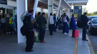 La Guardia Nacional concientizó a los ciudadanos del uso de las zonas del aeropuerto