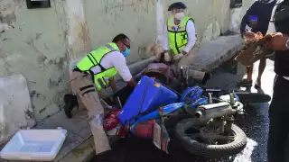 El exfuncionario le cerró el paso al conductor de la motocicleta en el barrio de Guadalupe