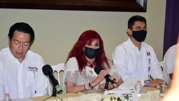 Layda Sansores asegura que no ha cometido ningún delito electoral Layda Sansores asegura que no ha cometido ningún delito electoral
