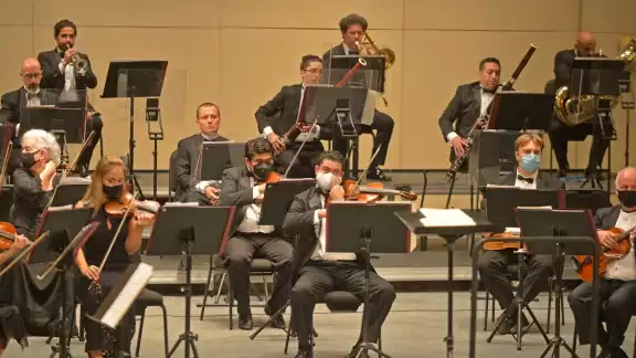 El concierto inaugural de la OSY podrá disfrutarse tanto de forma presencial como virtual El concierto inaugural de la OSY podrá disfrutarse tanto de forma presencial como virtual