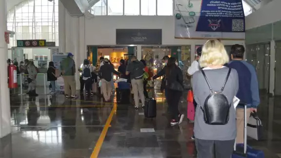 Campeche recibió más personas en el aeropuerto Campeche recibió más personas en el aeropuerto
