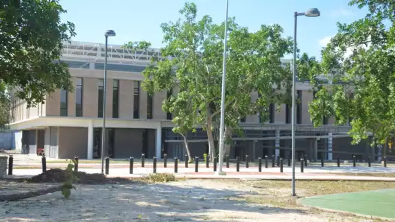 Se manejó que este mensaje se había colocado en el DIF Solidaridad, pero después se aclaró que fue en el CRIM Se manejó que este mensaje se había colocado en el DIF Solidaridad, pero después se aclaró que fue en el CRIM