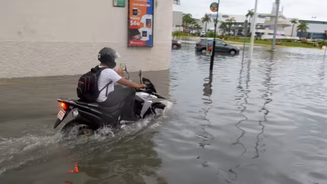 Se esperan encharcamientos desde los 25 hasta 50 milímetros en Campeche