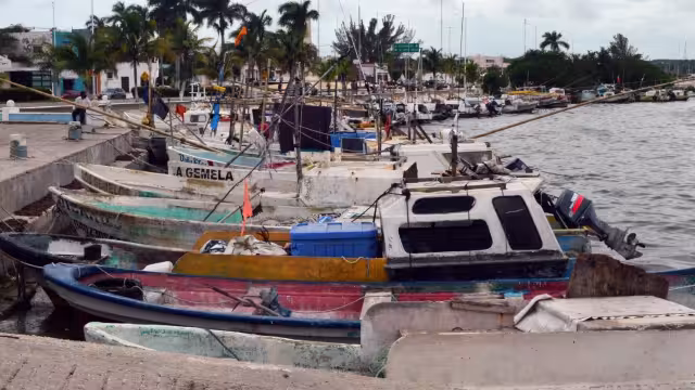 Los puertos de la entidad continúan cerrados a la navegación Foto: Alan Gómez