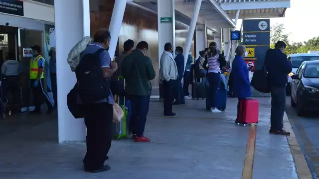 La Guardia Nacional concientizó a los ciudadanos del uso de las zonas del aeropuerto