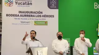 El gobernador estuvo acompañado del secretario de Fomento Económico, Ernesto Herrera