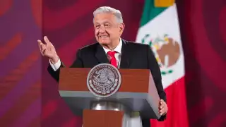 Presidente AMLO en conferencia de prensa