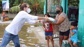 500 paquetes alimentarios fueron entregados