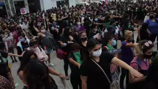 Ni la pandemia detuvo a las miles de mujeres que se manifestaron