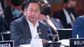 El presidente de Bolivia, Luis Arce, amagó con no asistir a la Cumbre de las Américas si se excluye a países