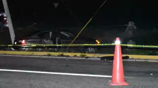 El conductor perdió la vida en el accidente