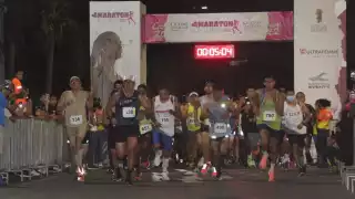 La carrera se puso en marcha en las diferentes categorías como la libre en distancia de 5 km
