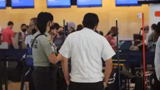 El taxista lo siguió para no perderlo de vista y solicitó la ayuda de los elementos de la Guardia Nacional