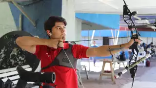 Carlos Vaca originario de Querétaro era una de las promesas del tiro con arco en México