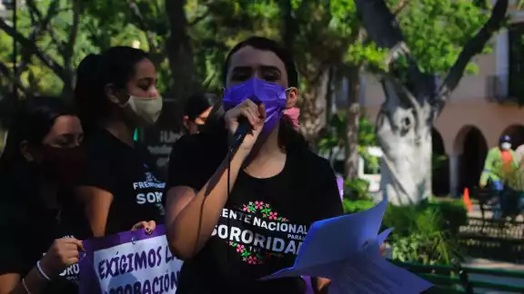 Emma Puerto, integrante del Frente y víctima de este delito Emma Puerto, integrante del Frente y víctima de este delito