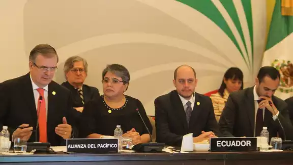 Ministros de Exteriores, Comercio y Economía de la Alianza del Pacífico se reúnen en México
