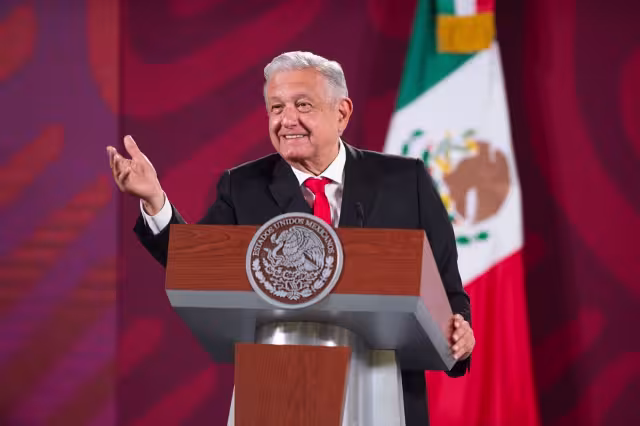Presidente AMLO en conferencia de prensa