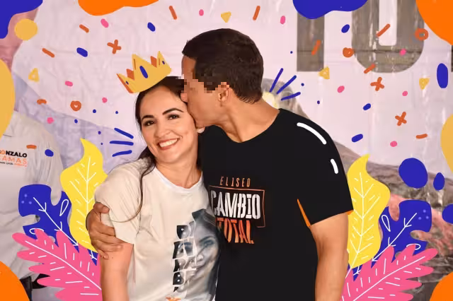 La relación de amistad entre Biby Rabelo y Eliseo "N" fue presumida en redes sociales