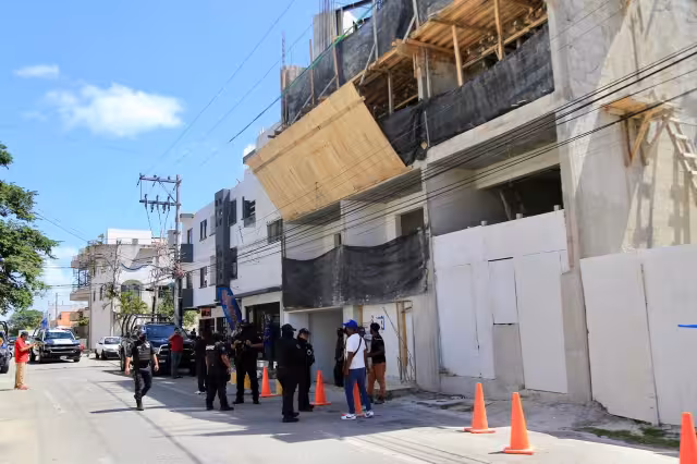 Autoridades acudieron al lugar de la manifestación