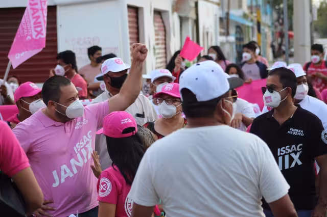 Isaac Janix, candidato a la presidencia del municipio de Benito Juárez