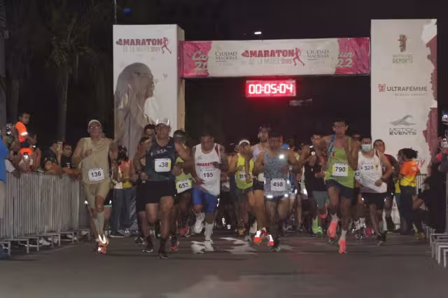 La carrera se puso en marcha en las diferentes categorías como la libre en distancia de 5 km