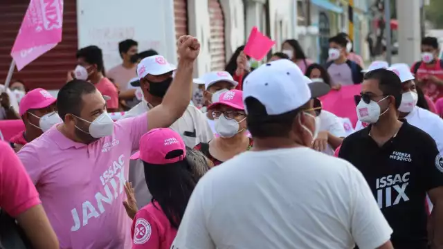 Isaac Janix, candidato a la presidencia del municipio de Benito Juárez
