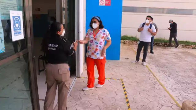 En el Hospital General fueron menos personas las que acudieron