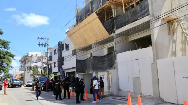 Autoridades acudieron al lugar de la manifestación