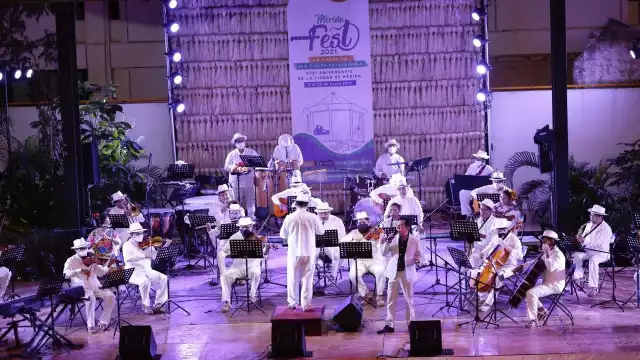 La presentación cerró los festejos del 479 aniversario de Mérida