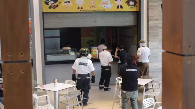 Las autoridades acudieron a la zona del estallido.