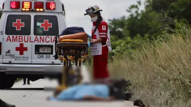 Su acompañante fue asegurado y fue llevado ante las autoridades para los trámites correspondientes