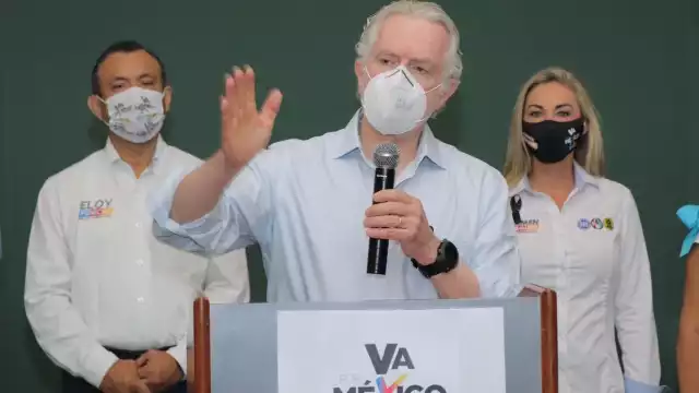 Santiago Creel espera que los votantes los elijan el domingo