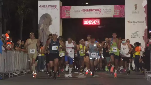 La carrera se puso en marcha en las diferentes categorías como la libre en distancia de 5 km