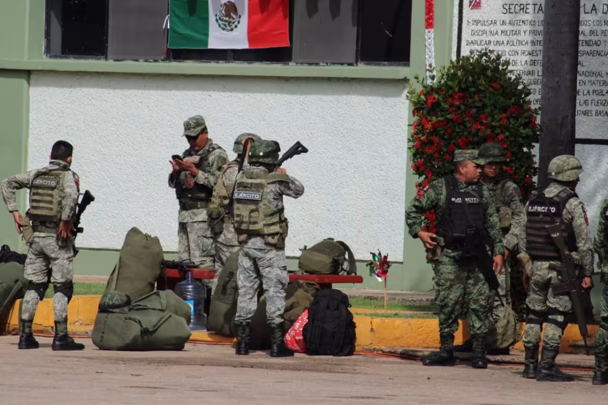 En Campeche, 60 elementos de la Sedena, Semar y Guardia Nacional ...