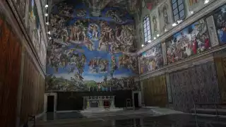 La réplica de la Capilla Sixtina se encontraba cerrada desde hace 5 meses Foto: Erick Marfil