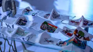 Mucha creatividad se apreció en este certamen con el fin de fomentar el uso de mascarillas