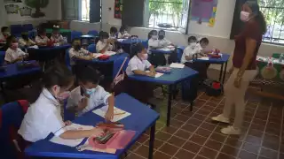 Este ciclo escolar 2022-2023 serpa totalmente presencial en Mérida