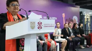 Ernestina Godoy aseguró que el Banco de ADN ya trabaja en identificar violadores y feminicidas. Foto: @ErnestinaGodoy_