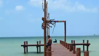 Pescadores señalaron que el predio no ha sido atendido tras el paso de Grace