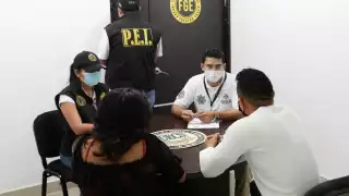 Los elementos de seguridad resguardaron a la menor y la entregaron a sus familiares tras su localización