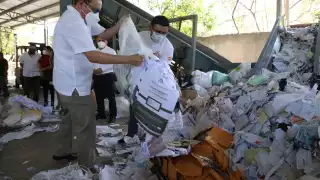Cabe recordar que gran parte del material será reciclado para próximas jornadas