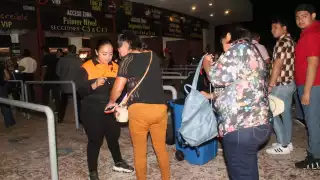 Los accesos lucieron llenos desde muy temprano