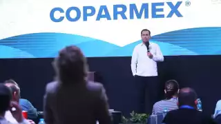Mauricio Vila participó en el Seminario Nacional de Formación de la Coparmex Mérida 2022. Foto: Cortesía.